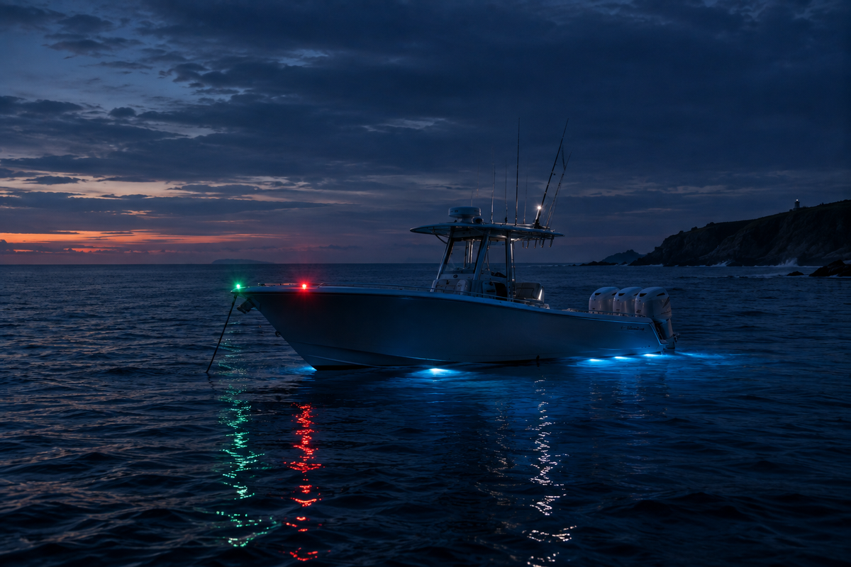 Marine Lighting Guide: Navigation, Deck, Underwater and Cabin Lights Explained