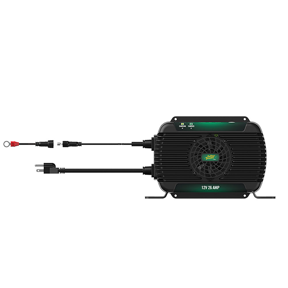Battery Tender PowerPlus 12V 26 AMP On-Board Lithium Compatible Battery Charger  Maintainer [022-2011-DL-WH]