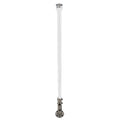 Seaview 36" Manually Folding Light Post w/316 Stainless Steel Base  LTBLED12C5 Navigation Light - White [SVMHB136LEDSSW]