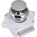 Sea-Dog Push Button Rim Latch - Chrome Plated Brass