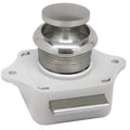 Sea-Dog Push Button Rim Latch - Stainless Steel/Plastic Housing