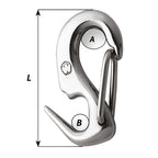 Wichard 5/16 Stainless Steel Sail Snap + [2490W]