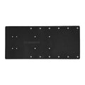 Sea Brackets 18" Straight Trolling Motor Plate - Black [SEA2324-BLK]