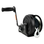 Powerwinch Select Series Winch 2,000lb, 2 Speed, 8" Crank Arm - Carbon Black [21400-W-2000-8-B-R]