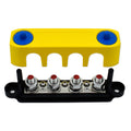 Bluewater Common Stud 4 Gang Positive Terminal Busbar w/Cover [313738-B-023]
