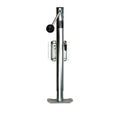 Powerwinch Saltwater Series Jack - 2500lb, Bolt-On, Flat Plate, Zinc 500+ HR Salt Spray [21600-J-2500-BF-Z-R]