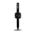 Powerwinch Select Series Jack - 2500lb, Weld-On, Flat Plate, Carbon Black [21400-J-2500-WF-B-R]