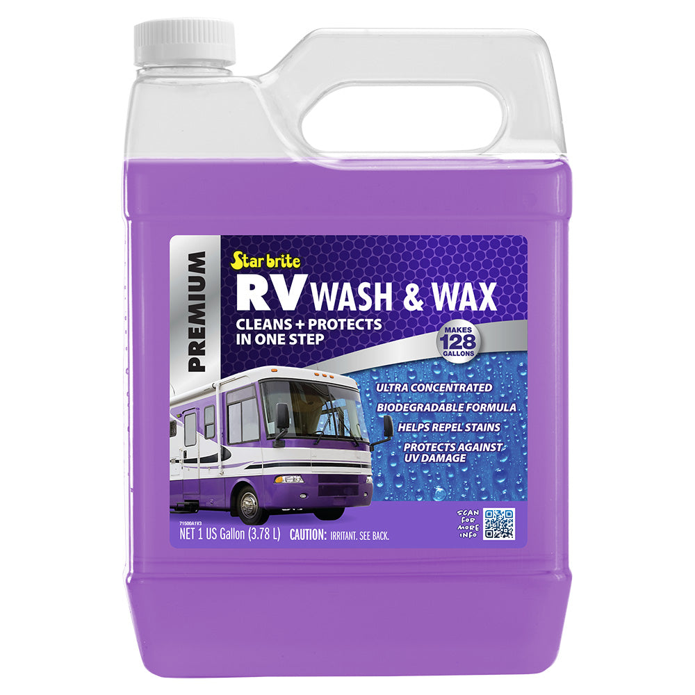 Star brite Premium RV Wash  Wax - 1 Gallon [71500]
