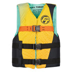 Full Throttle Teen Nylon Life Jacket - Yellow/Black [112200-300-010-26]