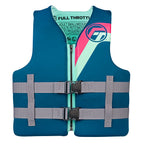 Full Throttle Adult Rapid-Dry Life Jacket - L/XL - Aqua [142100-505-050-27]