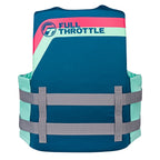 Full Throttle Adult Rapid-Dry Life Jacket - S/M - Aqua [142100-505-030-27]