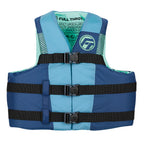 Full Throttle Adult Nylon Life Jacket - L/XL - Blue [112200-500-050-26]