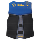 Full Throttle Men's Rapid-Dry Flex-Back Life Jacket - XL - Blue/Black [142500-500-050-26]