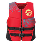 Full Throttle Men's Rapid-Dry Flex-Back Life Jacket - L - Red/Black [142500-100-040-26]