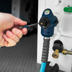 Camco 90 Degree Adjustable Water Pressure Regulator w/Gauge [40065]