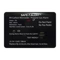 Safe-T-Alert 25 Series Surface Mount Dual Carbon Monoxide/Propane Alarm - 12V Hardwire - Black [25-741-BL]