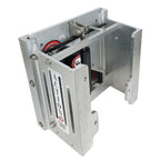 Bob's Machine 8" Setback Action Series Hydraulic Jack Plate - Silver [100-108001-NOPC-NOSPN-NG]