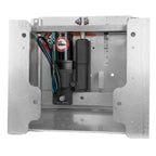 Bob's Machine 10" Setback Action Series Hydraulic Jack Plate - Silver [100-111000-NOPC-NOSPN-NG]