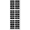 Blue Sea 8030 DC Panel Basic 30 Label Set [8030]