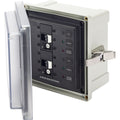 Blue Sea 3117 - SMS Panel Enclosure w/2 ELCI (30A) - 120V AC  [3117]
