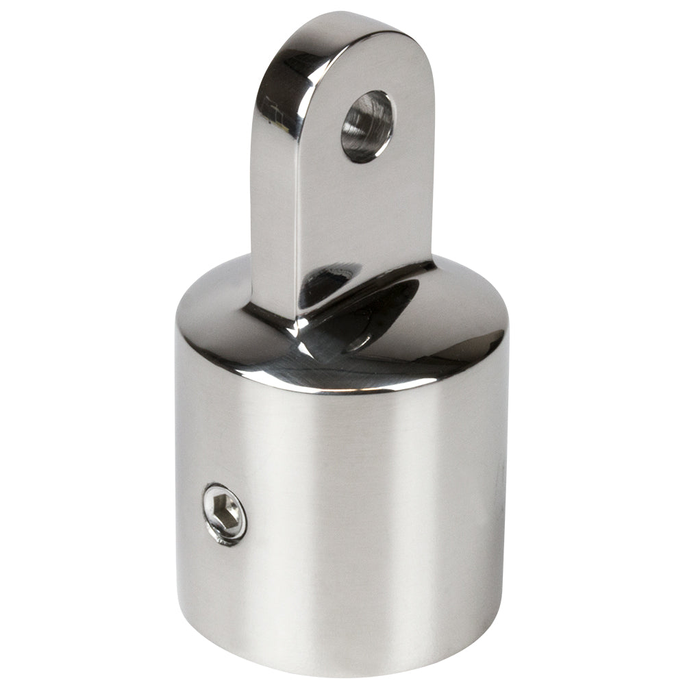Sea-Dog Stainless Top Cap - fits 1" O.D. tube -1/4" pin