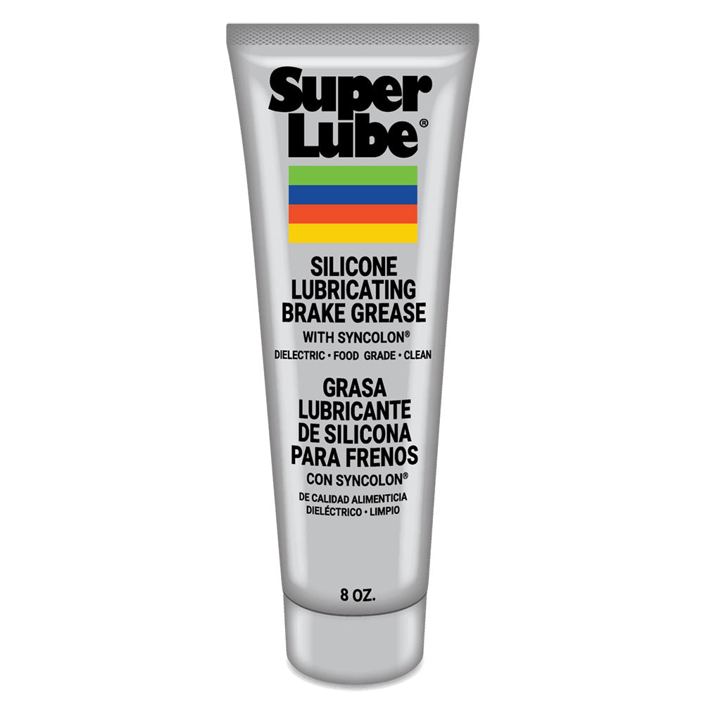 Super Lube Silicone Lubricating Brake Grease w/Syncolon - 8oz Tube [97008]