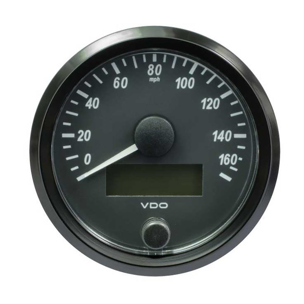 VDO SingleViu 80mm (3-1/8") Speedometer - 160MPH [A2C3832930030]