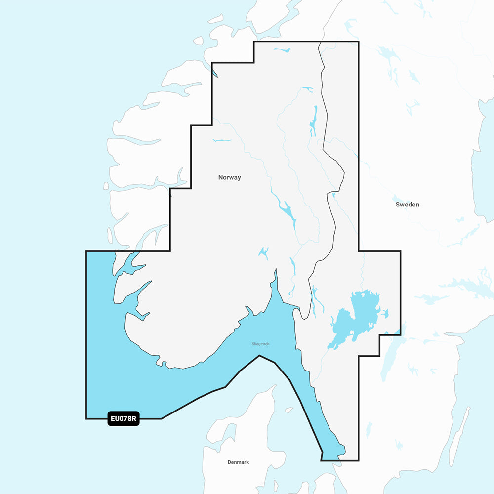 Garmin Navionics+ NSEU078R - Oslo, Skagerrak &amp; Haugesund - Marine Chart