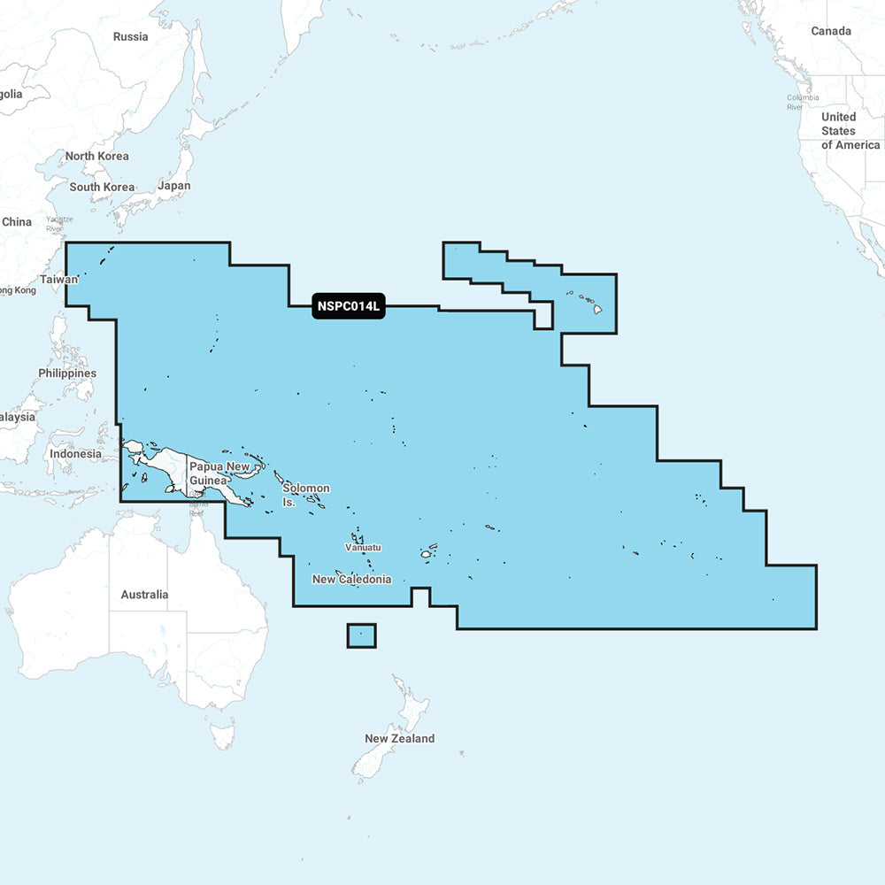 Garmin Navionics+ NSPC014L - Pacific Islands - Marine Chart