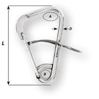 Wichard Automatic Mooring Hook - 170mm Length - 6-11/16" [2329W]