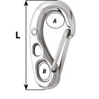 Wichard HR Safety Snap Hook - 100mm Length - 3-15/16" [2382W]
