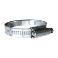 Trident Marine 316 SS Non-Perforated Worm Gear Hose Clamp - 15/32" Band - (5/8"  15/16") Clamping Range - 10-Pack - SAE Size 8 [710-0121]
