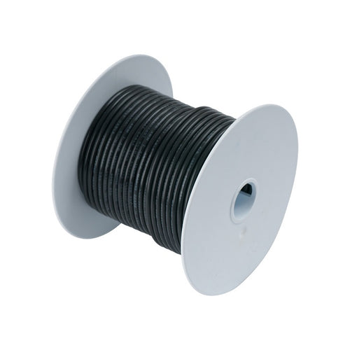 Ancor #4 Black 100ft Spool Tinned Cooper