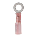 Ancor 22-18 1/4 Ring Terminal Heat Shrink Red 25 Pack