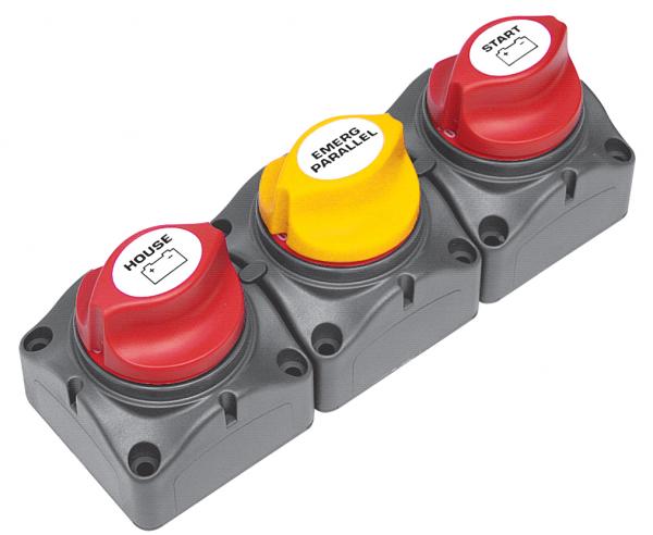 BEP Battery Distribution Cluster Single Engine 2 Dedicated Banks