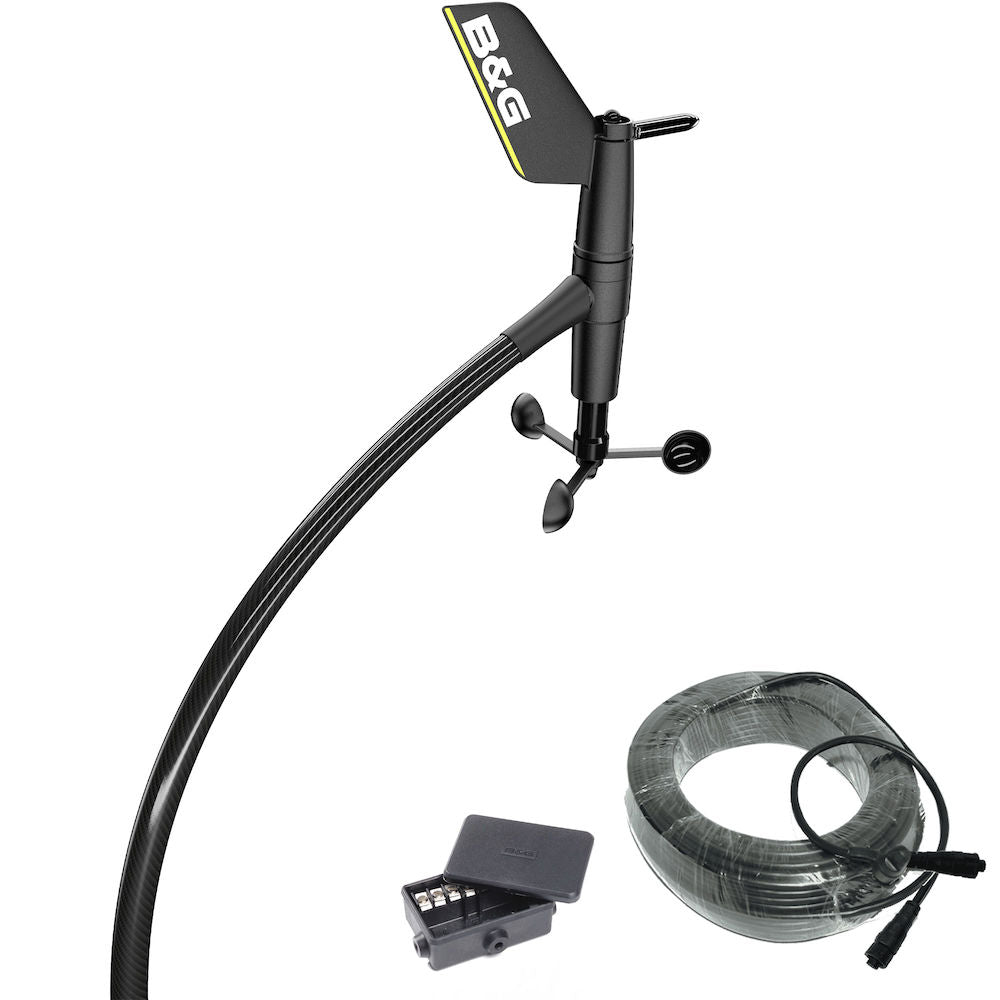 B&G WS710 0.8m Vertical Wind Sensor Pack With 35m Cable and Junction