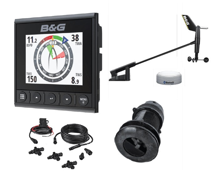 B&G Triton2 Speed/Depth/Wind Package With Wireless Wind With DST810