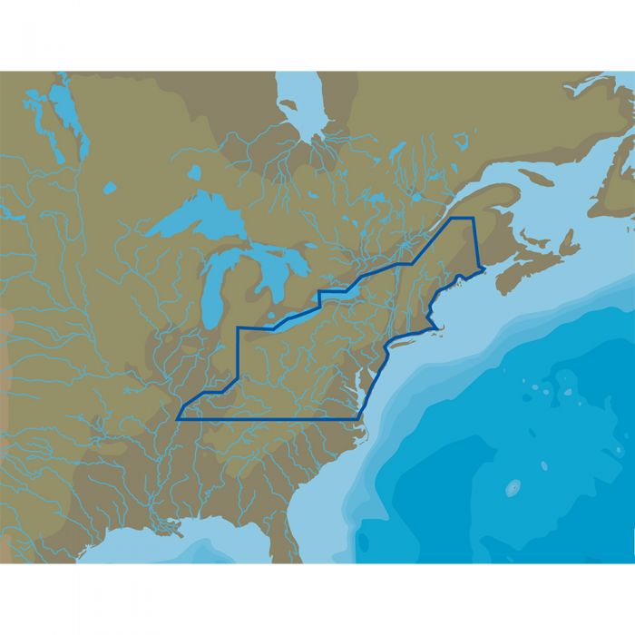 C-Map M-Na-D073 4D microSD US Lakes North East