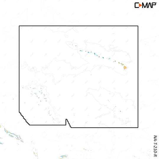 C-Map Reveal X Coastal Hawaii, Marshall Islands and French Polynesia