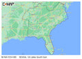 C-Map Reveal Inland US Lakes South East
