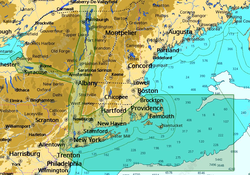 C-Map M-Na-D940 4D Local Cape Cod Long Island Hudson