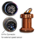 Furuno 235dt-Mse Low Profile Bronze Thru-Hull  Depth and Temp
