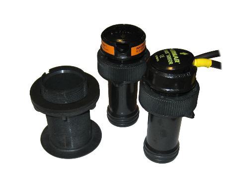 Furuno 235dt-Pse Low Profile Plastic Thru-Hull  Depth and Temp