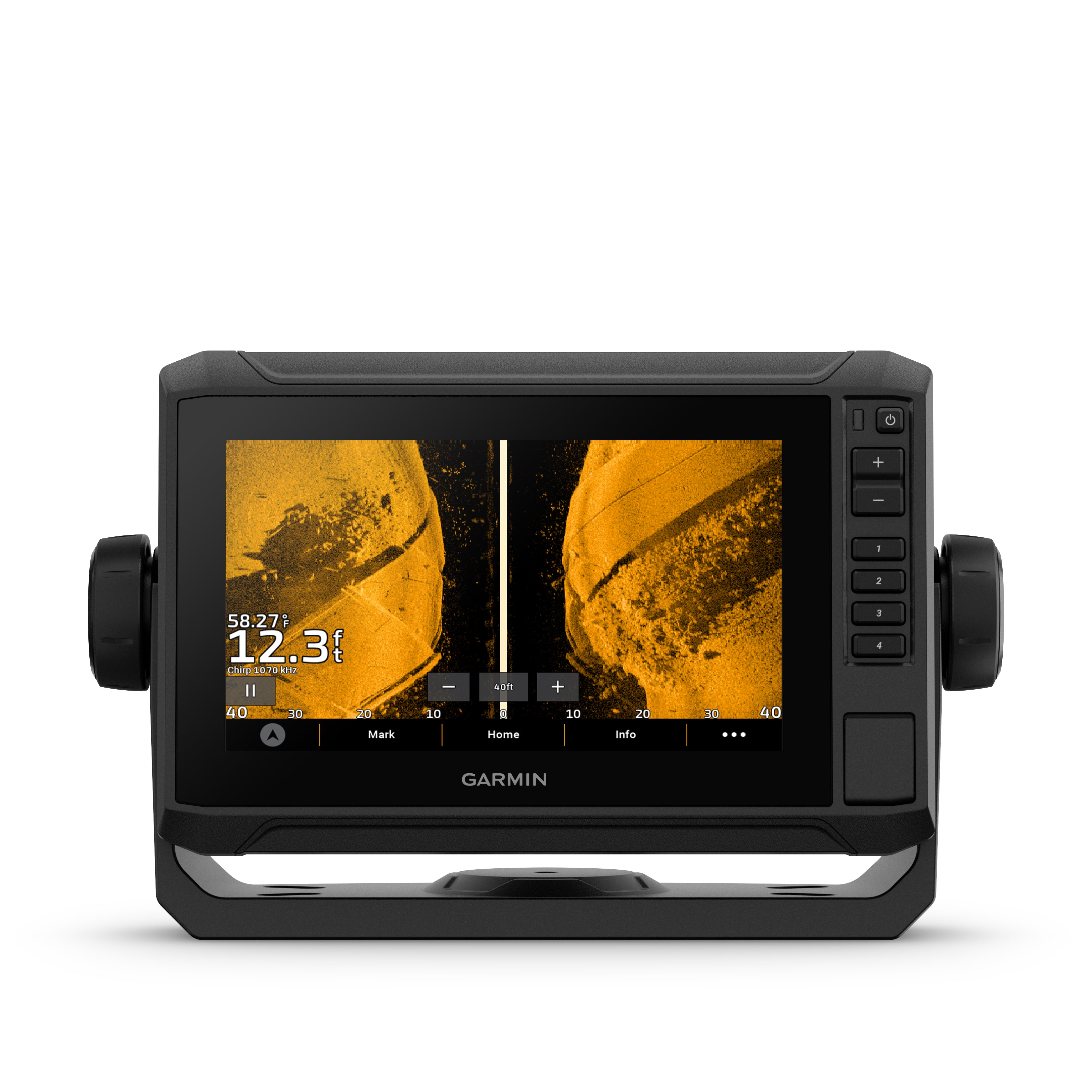 Garmin ECHOMAP UHD2 74sv US Coastal and Great Lakes GN+ With GT54