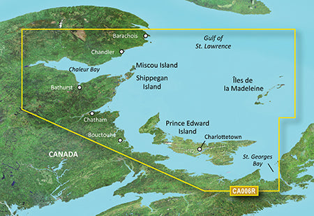 Garmin VCA006R G3 Vision P.E.I to Chaleur Bay