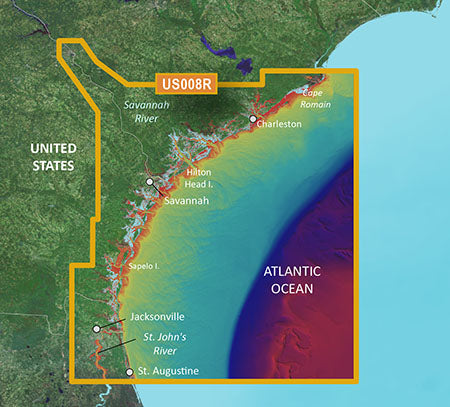 Garmin VUS008R G3 Vision Charleston to Jacksonville
