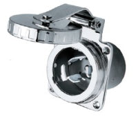 Hubbell HBL504SS SS Inlet 50A 125/250v