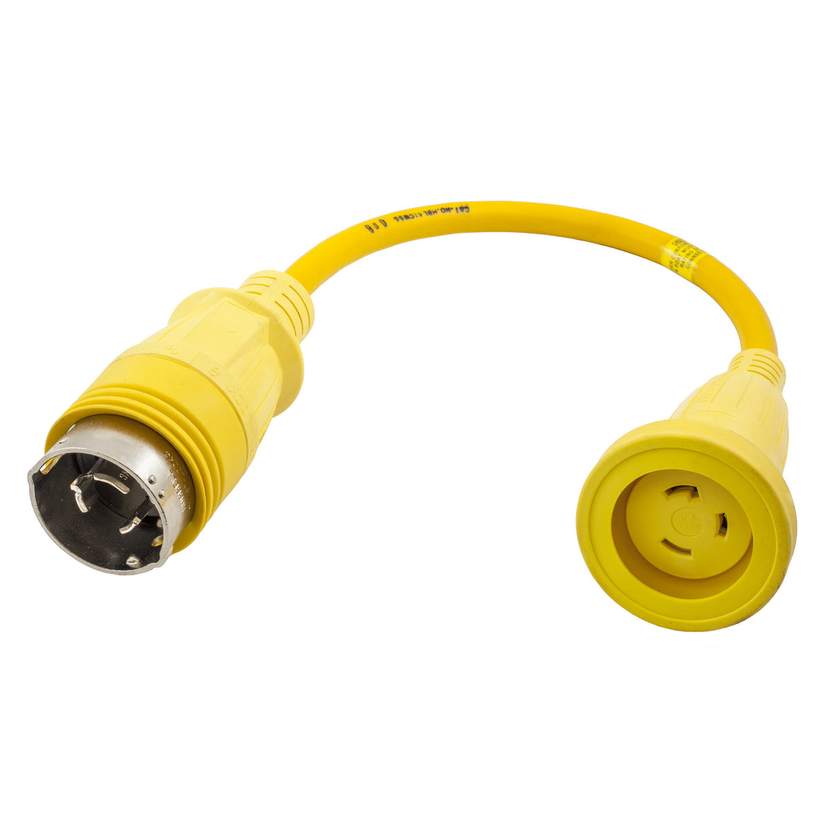 Hubbell HBL61CM55 Adapter 30A Female to 50A 125V Male