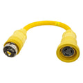 Hubbell HBL61CM72 Adapter 50A125V Female to 50A250V Male