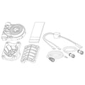 Humminbird Open Water Adapter Kit Transom Mount for Mega Live